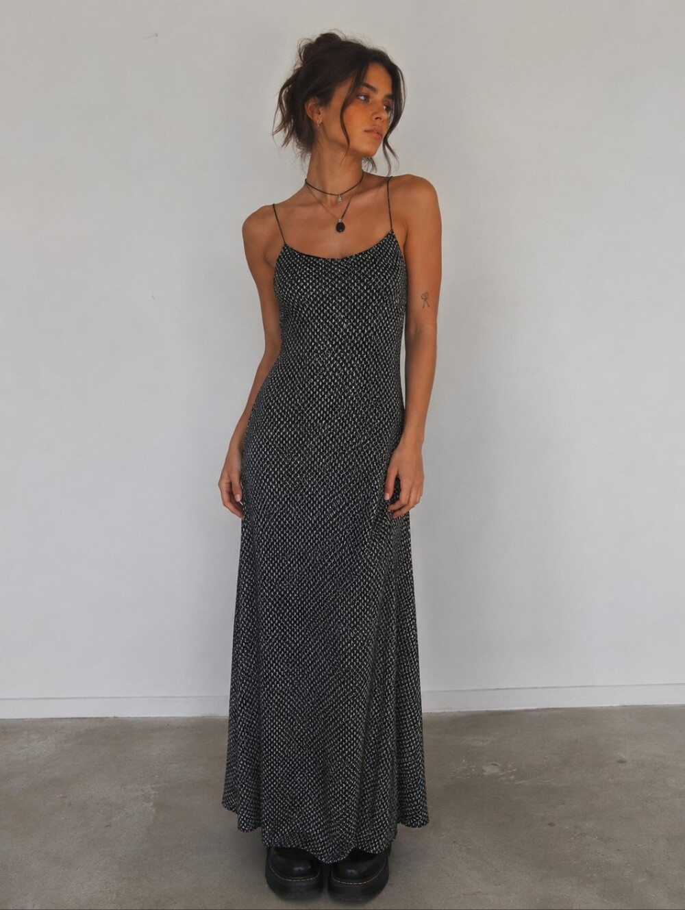 Vintage 90s NWT M Studio Maxi Dress